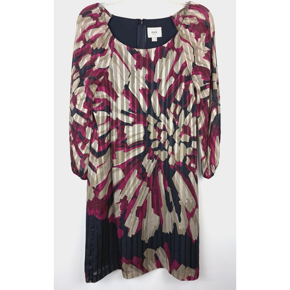 ECI NY Silk Mini Dress Size 4 Whimsygoth Ethereal Fairy Dark Romance